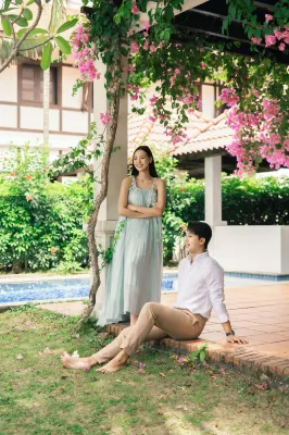 손 트라 리조트 & 스파 공용공간 Photos