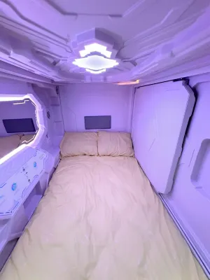 Capsule hostel Floor -1 Self Check in Photos