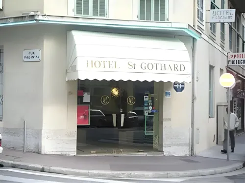 Hôtel Saint-Gothard Extérieur Photos