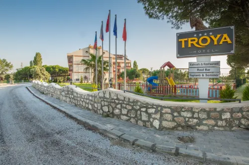 Helen Troya Hotel Geyikli Außen Photos