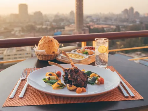 Novotel Cairo El Borg Питание Photos