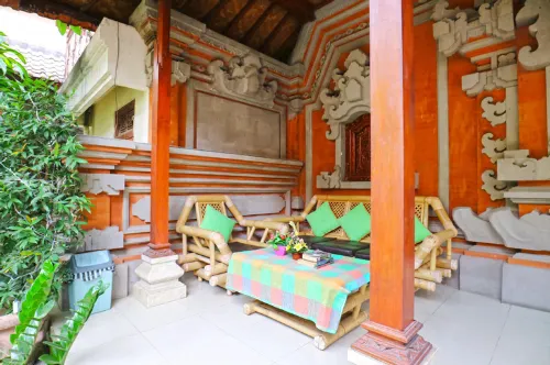 Arjuna Homestay Ubud Espaces publics Photos