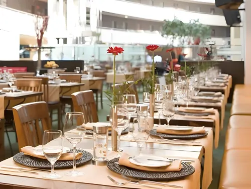 Lindner Hotel Leverkusen Bayarena Restauration Photos