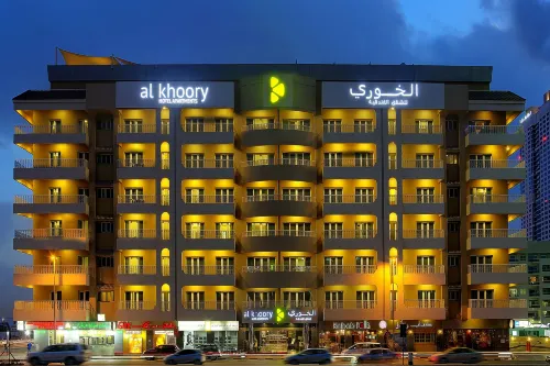 Al Khoory Hotel Apartments Al Barsha Exterior Photos