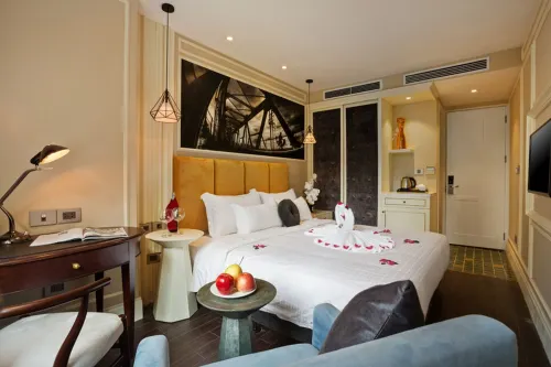 Hanoi la Storia Hotel Huoneet Photos