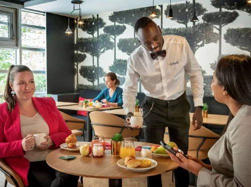 Novotel Suites Paris CDG Airport Villepinte Restauration Photos
