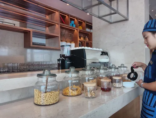 Marriott Executive Apartments Hyderabad Dining Photos
