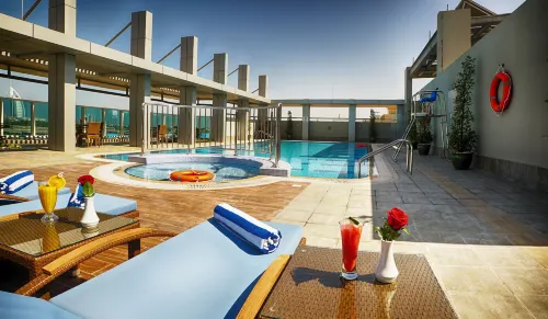 Rose Park Hotel - Al Barsha, Opposite Metro Station Избранное Photos