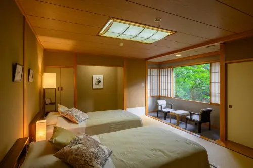 Senkeien Tsukioka Hotel Zimmer Photos