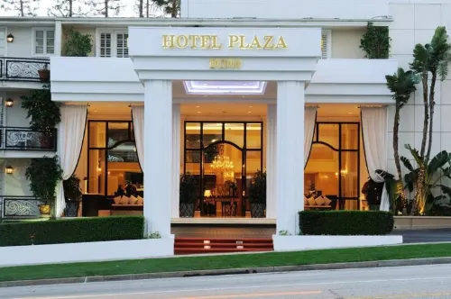 Beverly Hills Plaza Hotel & Spa Exterior Photos