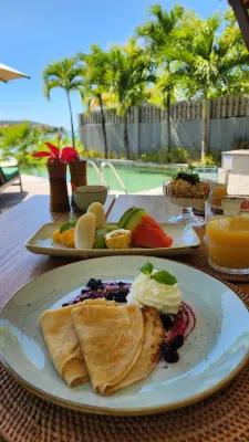 JA Enchanted Waterfront Seychelles تناول الطعام Photos