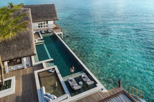 Four Seasons Resort Maldives at Landaa Giraavaru Geschäftseinrichtungen Photos