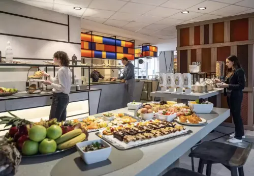 Novotel Suites Wien City Donau تناول الطعام Photos