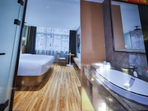 Kangchao Smart Hotel (Yiwu Suxi Heart) Zimmer Photos