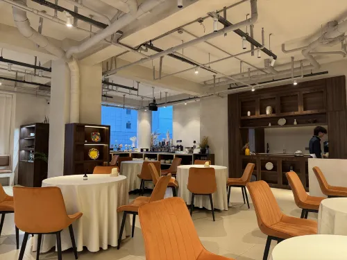 Tian Yu An Art Hotel（Dan Dong Train Station Ya Lu River Bridge) ） Dining Photos