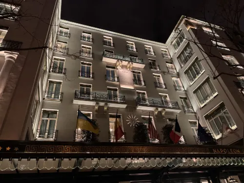 Hôtel Napoleon Paris Экстерьер Photos