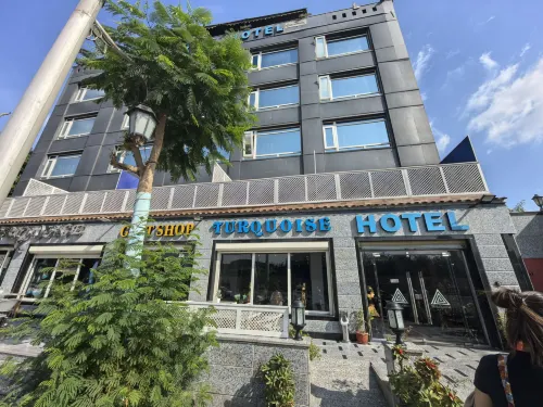 Turquoise Pyramids & Grand Egyptian Museum View Hotel Exterior Photos