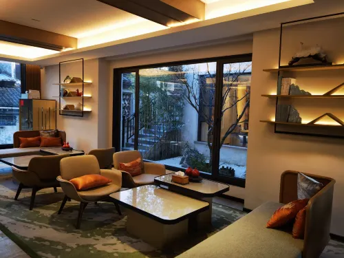 Dongyueli Hotel (Shaoxing Downtown Area Cangqiao Straight Street) Общественные зоны Photos