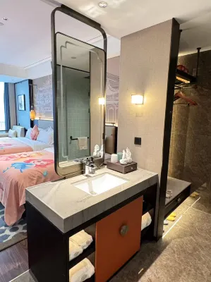 Tingbo Hotel (Changsha Wuyi Square Huangxing Road Pedestrian Street Branch) الغرف Photos