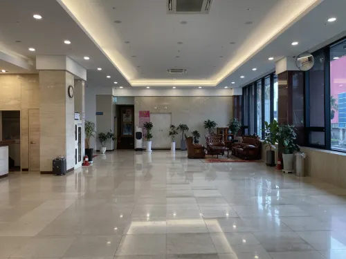 Palace Hotel Jeju Öffentliche Flächen Photos
