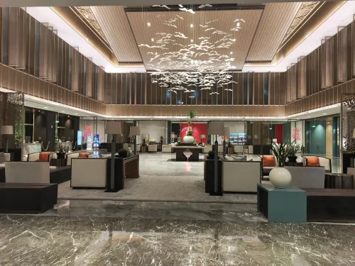 Grand New Century Hotel Meishan Spring Shaoxing Espaces publics Photos