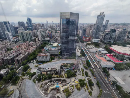 Grandview Golden Palace Waifiden Apartment (Zhengjia Plaza, Tiyu Xilu Station) Circondario Photos