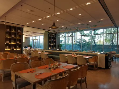 Grand New Century Hotel Meishan Spring Shaoxing Restauration Photos
