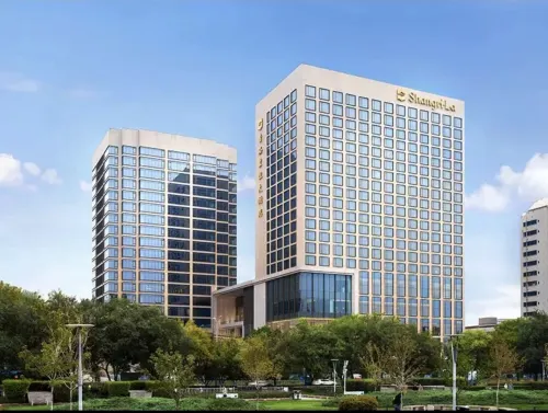 Shangri-La, Hotel Jinan Экстерьер Photos