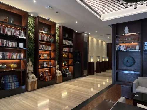 Shanghai Wujiaochang Baiyang SSAW Boutique Hotel Aree comuni Photos