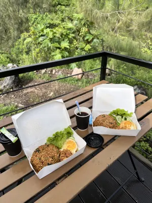 Bobocabin Gunung Rinjani, Lombok Makanan Photos