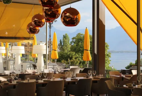 Grand Hotel Suisse Majestic, Autograph Collection Dining Photos