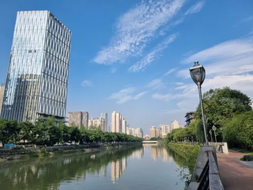 Somerset Riverview Chengdu Öffentliche Flächen Photos