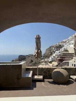 Old Castle Oia À proximité de l'hôtel Photos