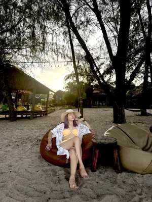 Mumsa Beach Resort & Restaurant Area Publik Photos