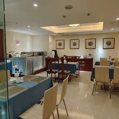 Guangzhou Zhicheng Lingyou International Apartment تناول الطعام Photos