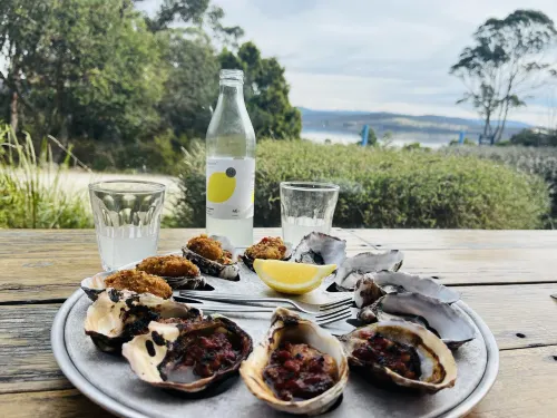 Bruny Island Escapes and Hotel Bruny Dining Photos