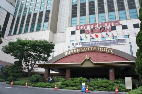 Lotte Hotel Busan Eksterior Photos