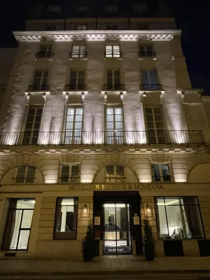 Hôtel Bourgogne & Montana Außen Photos