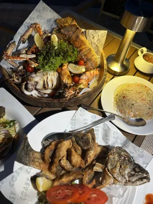 센타라 그랜드 비치 리조트 & 빌라 크라비 식사 Photos