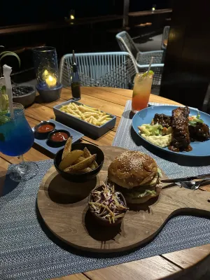 The Kayana Beach Lombok Restauration Photos