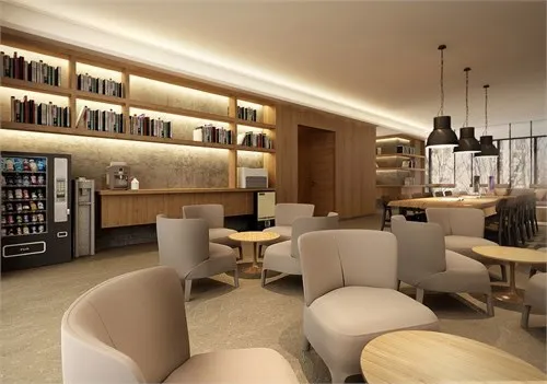 Quintessa Hotel Osaka Shinsaibashi Comic&Books Area Publik Photos