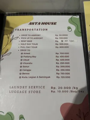 Asta House Photos