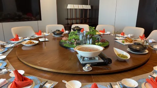 Wyndham Grand Plaza Royale Peach Blossom Hot Springs Resort Hunan Dining Photos