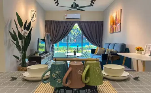 Manhattan Waterpark Condo Ipoh (Free 2 Carpark & Netflix Ready) Public Areas Photos