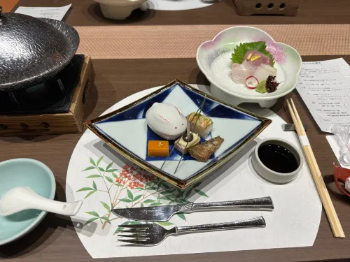Tamatsukuri Grand Hotel Choseikaku Ristorazione Photos
