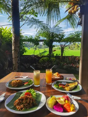 Prabhu Ubud Villa Dining Photos