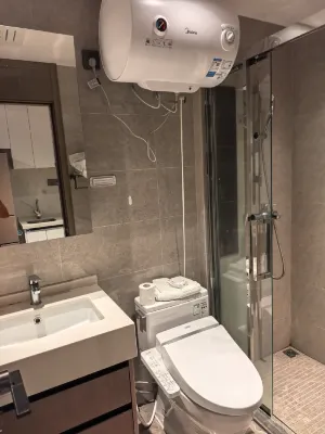 Yi Zhi. High Floor City View Huge-Screen Apartment(Shenzhen North Railway Station, Wanke Yue City) Kamar Photos