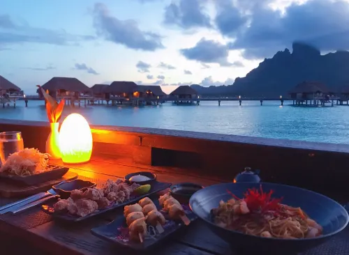 Four Seasons Resort Bora Bora Dining Photos