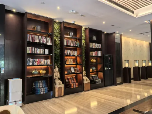 Shanghai Wujiaochang Baiyang SSAW Boutique Hotel Aree comuni Photos