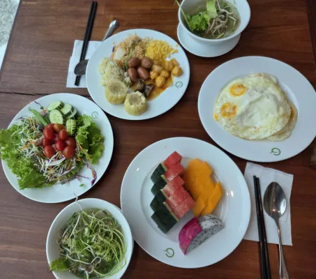 Green World Hotel Nha Trang Питание Photos